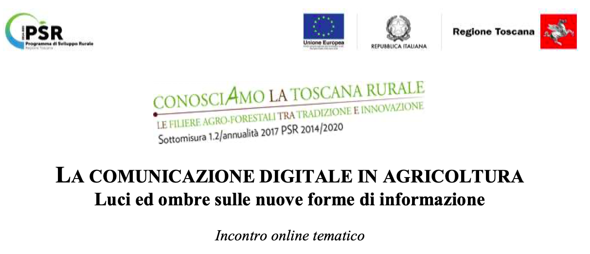 La comunicazione digitale in agricoltura. Luci ed ombre sulle nuove forme di informazione